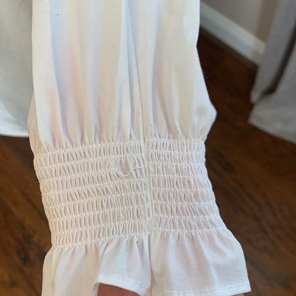 Loft white cold shoulder top - Picture 4 of 7